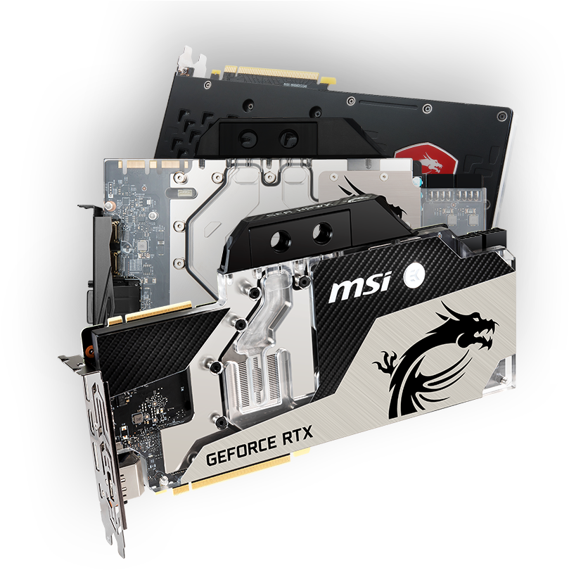 Msi 2080 Ti Sea Hawk (970x809), Png Download