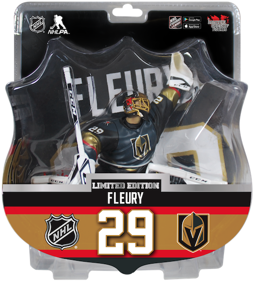 Marc-andre Fleury 2018 Nhl 6" Figure Imports Dragon - Figurine Marc Andre Fleury (550x627), Png Download