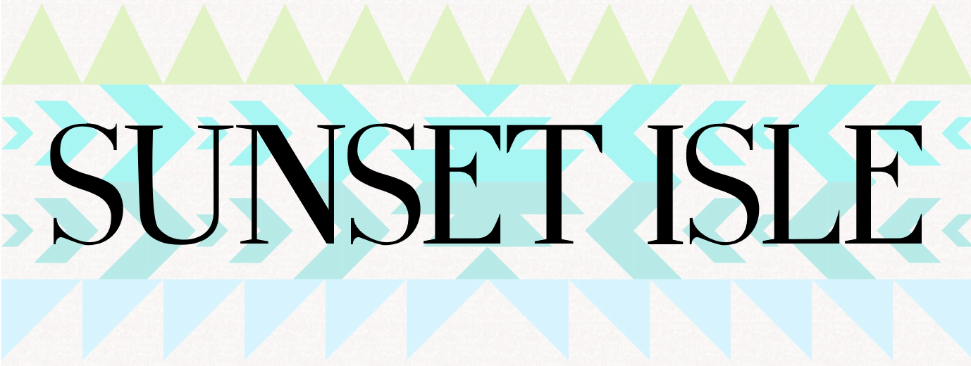 Sunset Isle Qal Month - Graphic Design (1378x520), Png Download