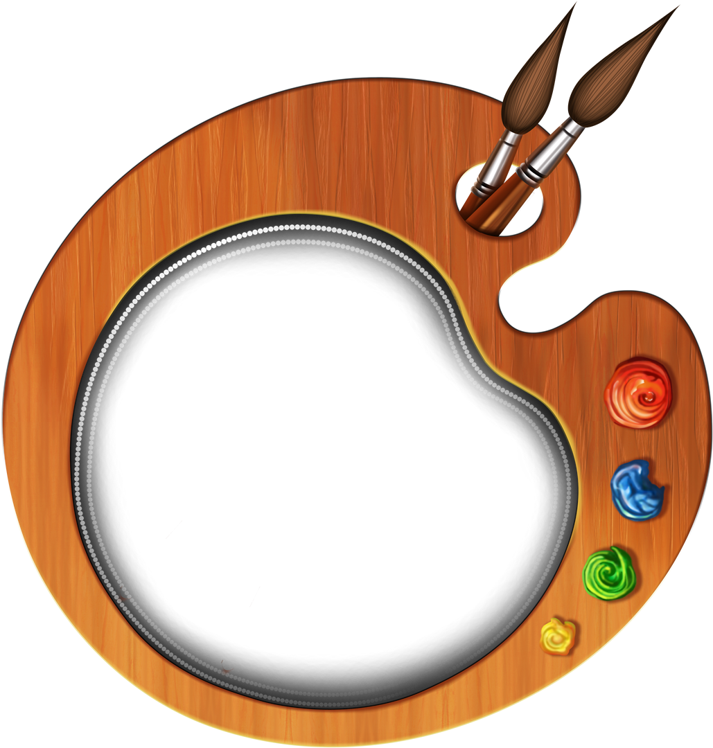 Venha Representar Idéias, Sentimentos, Objetos, Lugares - Клипарт Краски И Кисти (1280x1280), Png Download