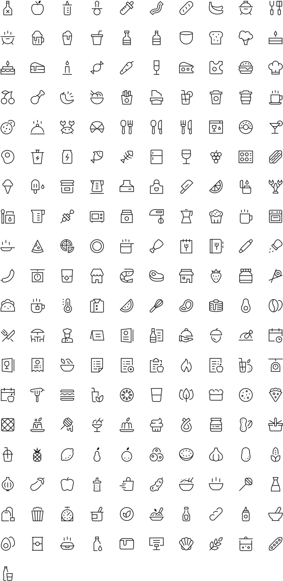 Food Icons 48px - Ui Icon Free Download (960x1920), Png Download