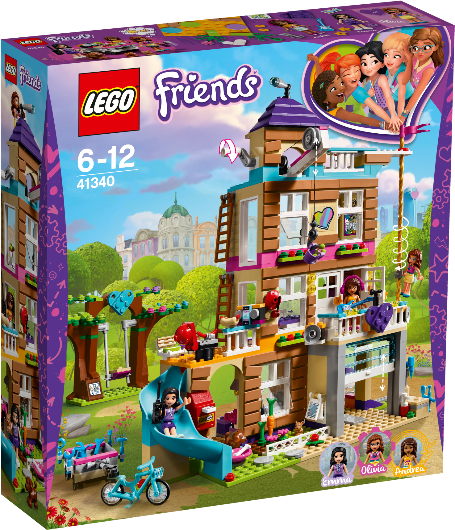 Lego Friendship House - Lego Friends Friendship House 2018 (2400x1800), Png Download