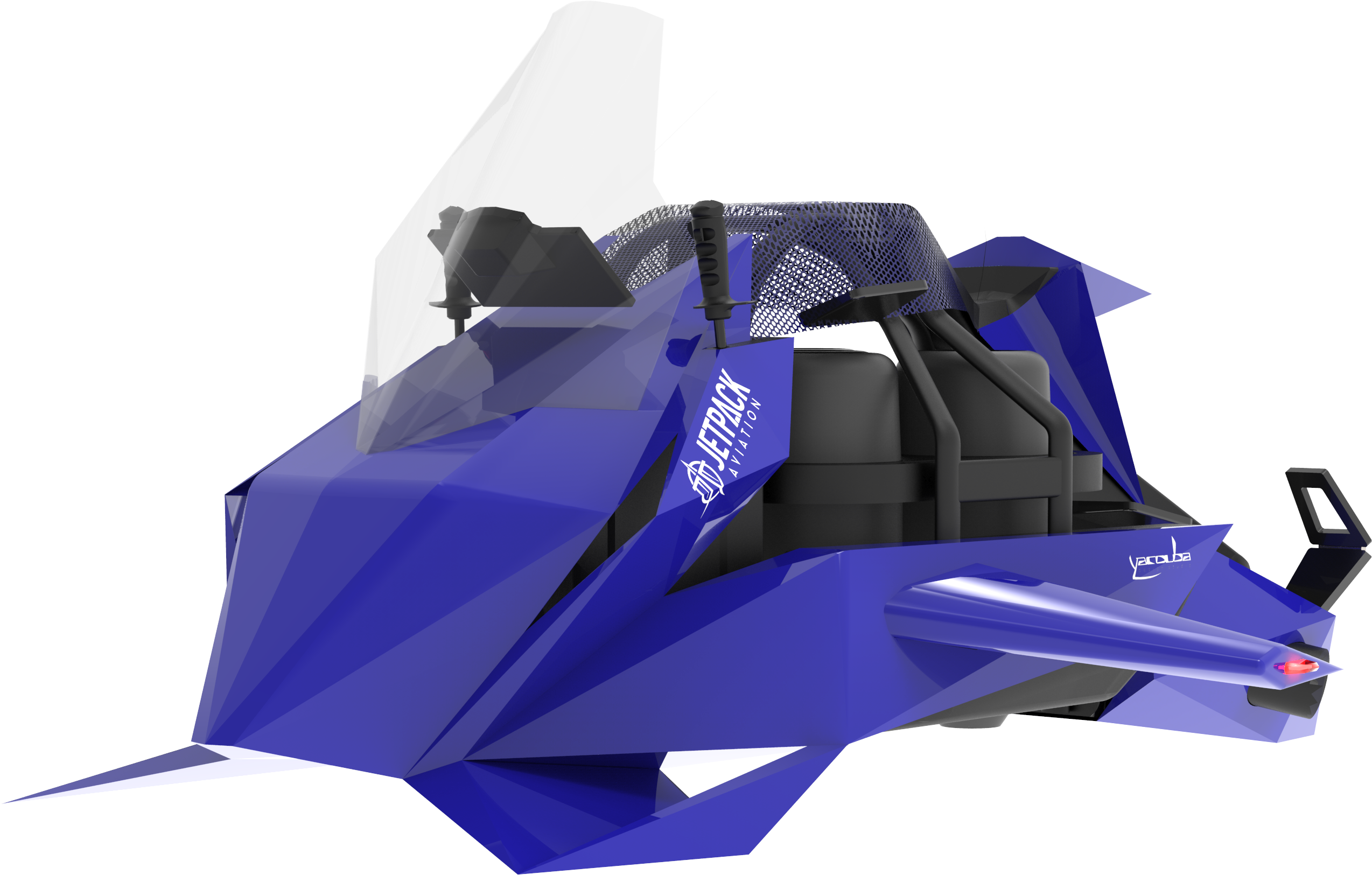 Jetpack Aviation Introduce The Speeder - All-terrain Vehicle (1200x826), Png Download