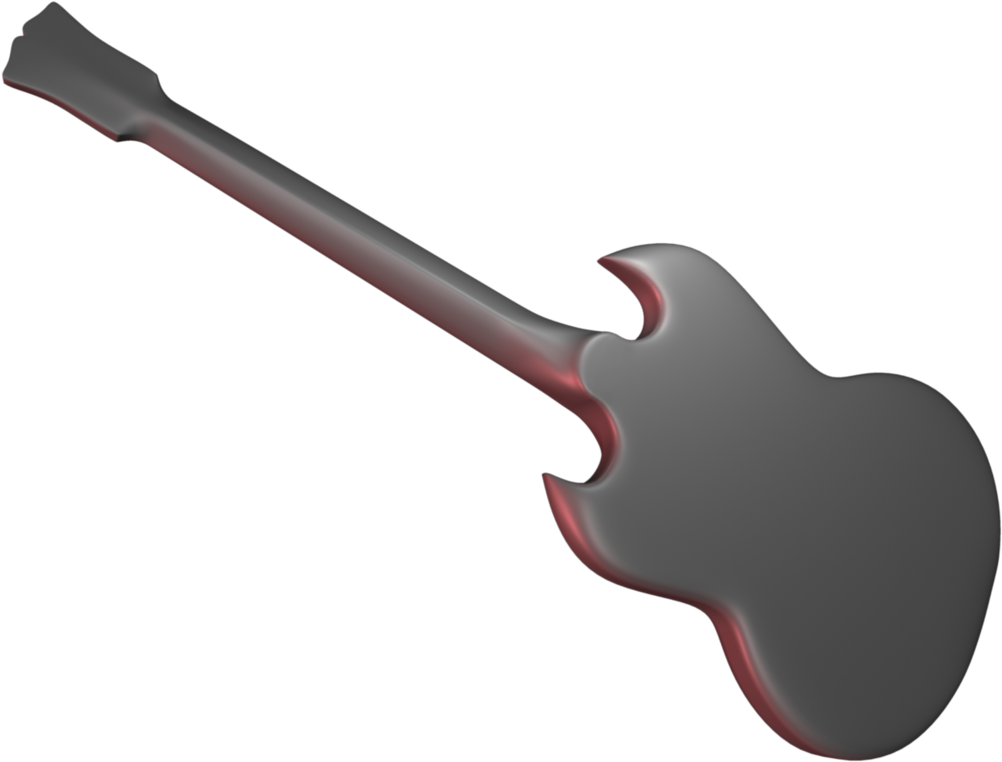 Electric Guitar (1024x819), Png Download