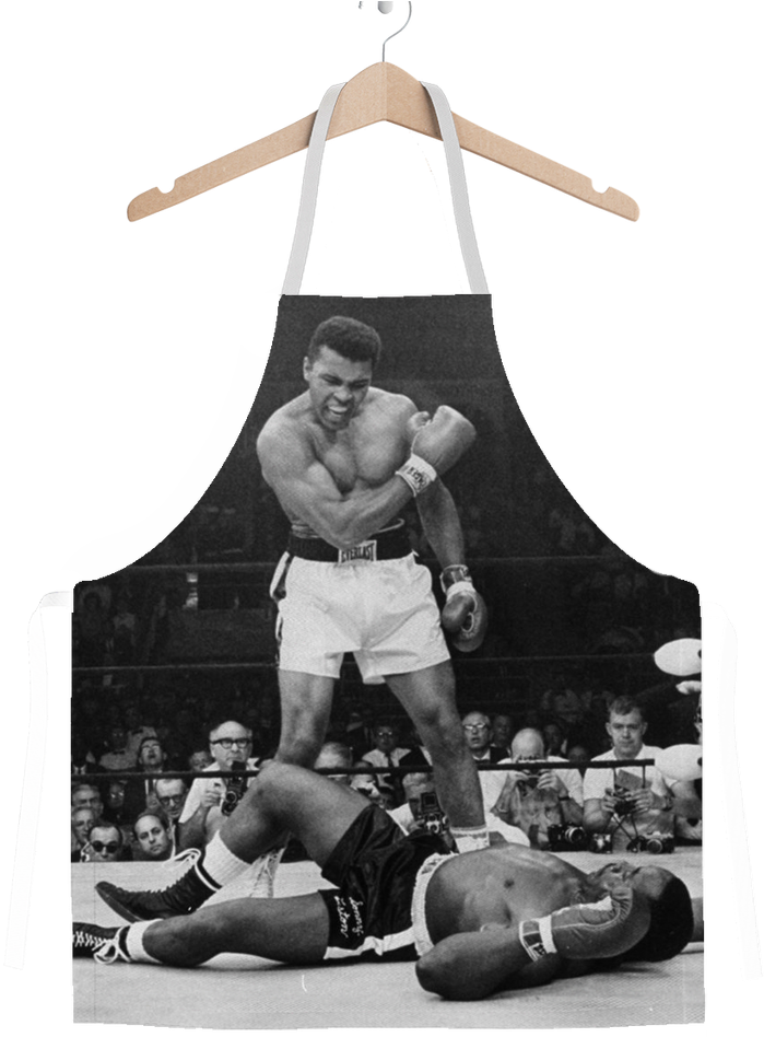 Muhammad Ali Knocks Out Sonny Liston ﻿classic Sublimation - Muhammad Ali In The Ring (1024x1024), Png Download