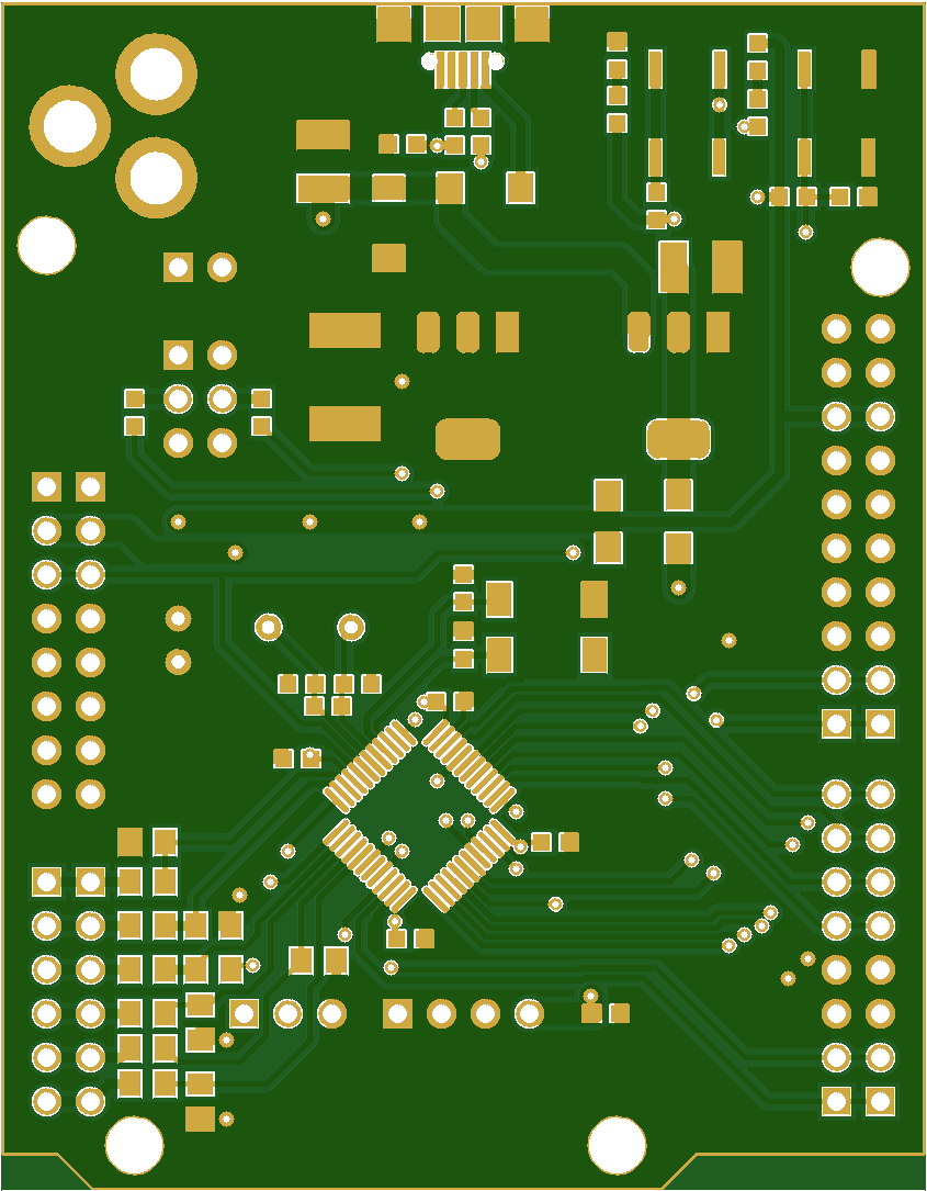 Solar Powered Wifi Weather Station V2 - Stm32f103c8t6 Uno (845x1085), Png Download