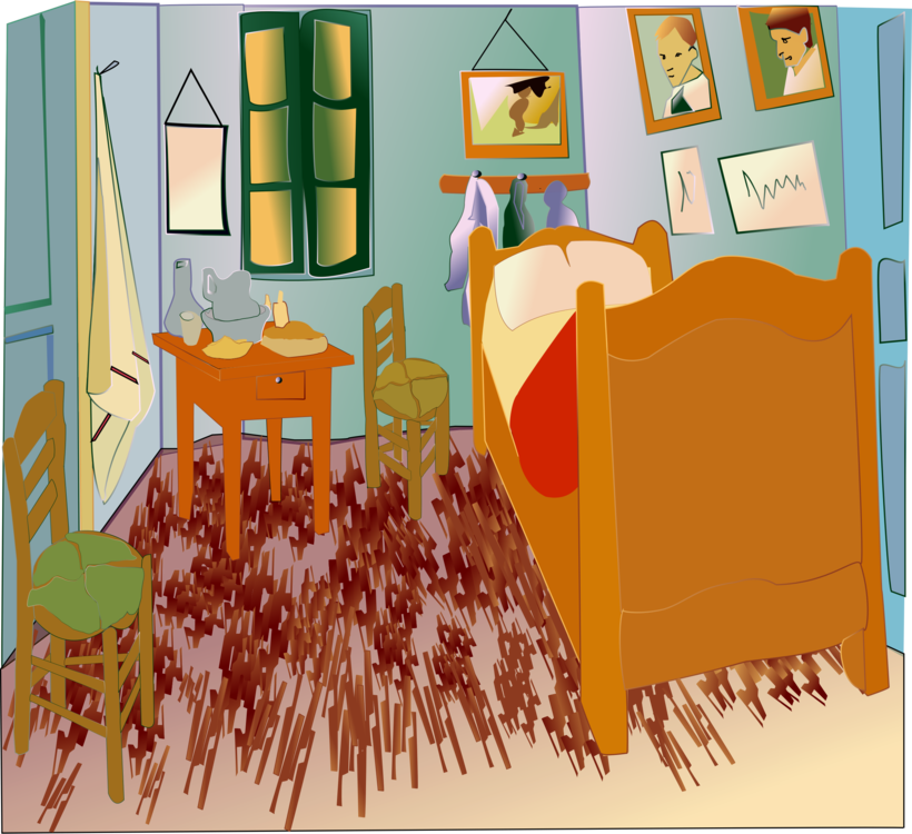 Bedroom Nursery Bathroom - Bed Clipart Preschool (820x750), Png Download