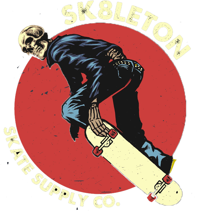 Skull Skateboarding Illustration Mr Skeleton Transprent - Skateboarding Illustration (724x1024), Png Download