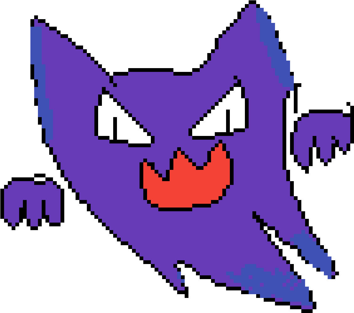 Haunter Sprite - Fairy Tail Happy (1200x1200), Png Download