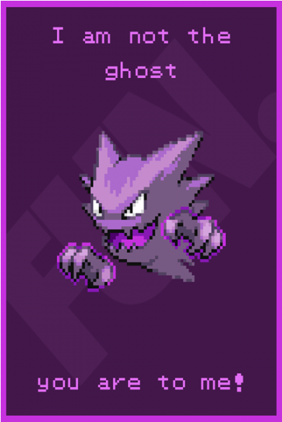 Haunter Sprite (600x600), Png Download