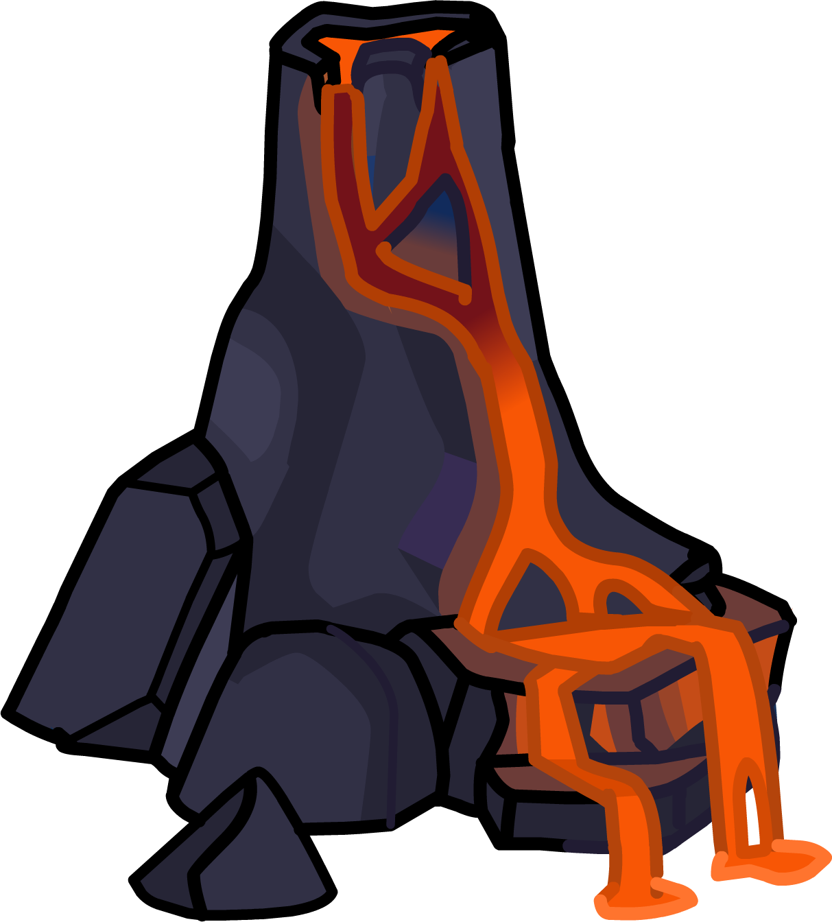 1213 X 1344 5 - Club Penguin Lava Pool (1213x1344), Png Download