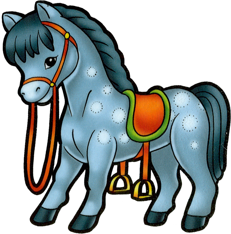 Free Cute Horse Clipart - Horse Clipart Cute Cartoon (791x800), Png Download