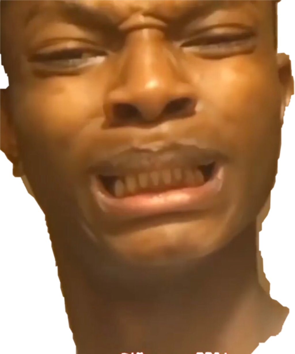 Bruh Sticker - Close-up (1024x1229), Png Download