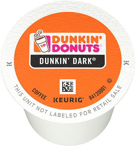 Dunkin' Dark® K‑cup® Pods - Decaf Original Blend Dunkin Donuts K Cups (960x960), Png Download