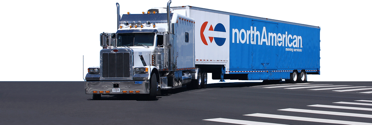 Request A Quote Moving Services - North American Van Lines (1550x521), Png Download