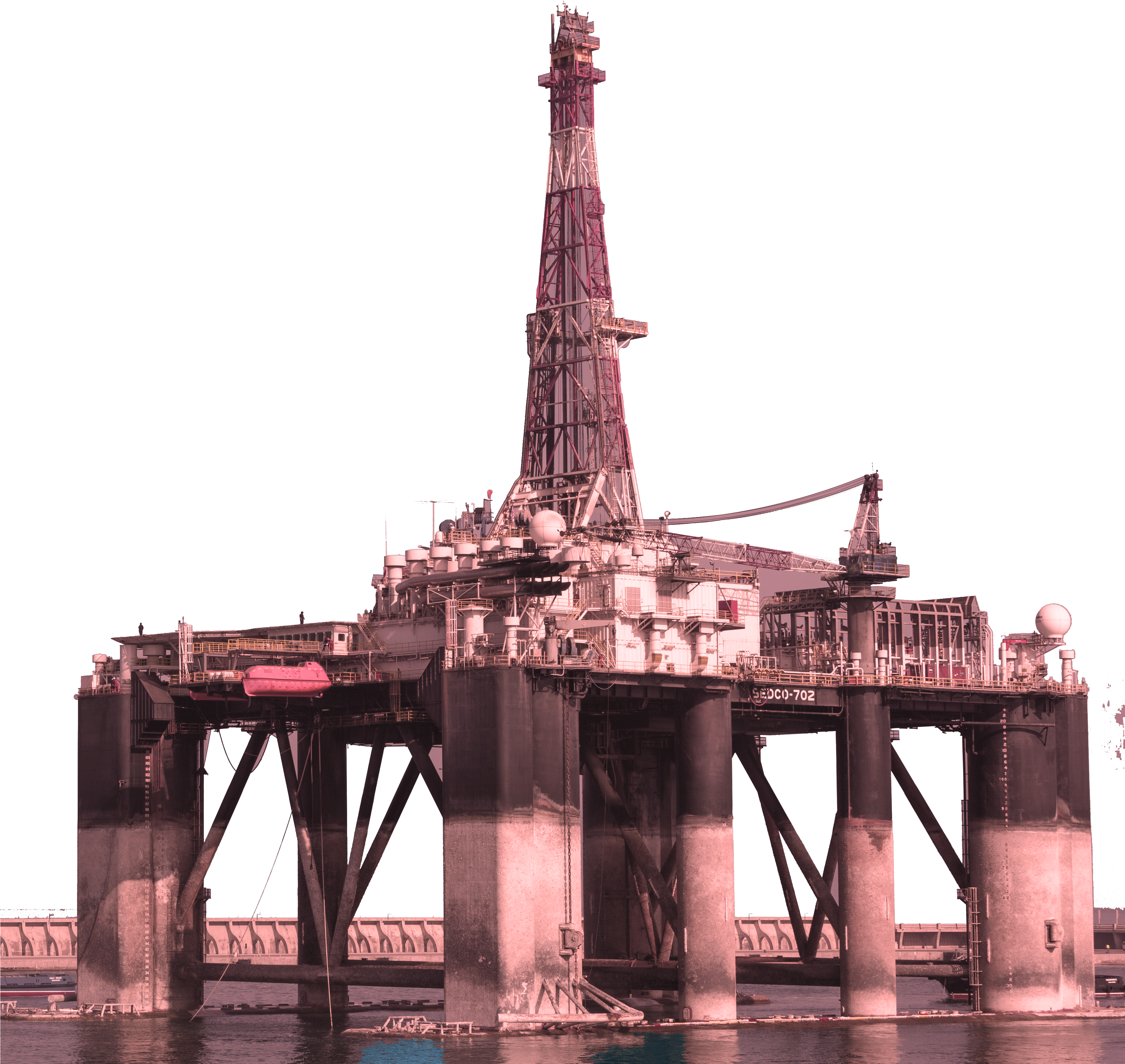 Oil Gas Picture - Tower (3564x3474), Png Download