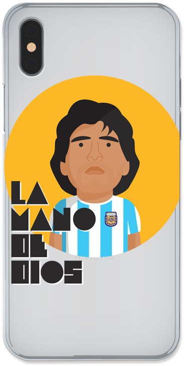 Case Transparente La Mano De Dios De Andréna - Smartphone (800x800), Png Download