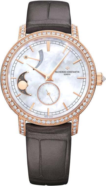 Traditionnelle Moon Phase - Vacheron Constantin Women's Watches (520x850), Png Download