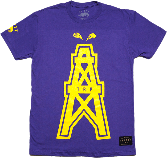 Men's Oil Rig T-shirt - Houston Oilers Logo White (750x750), Png Download