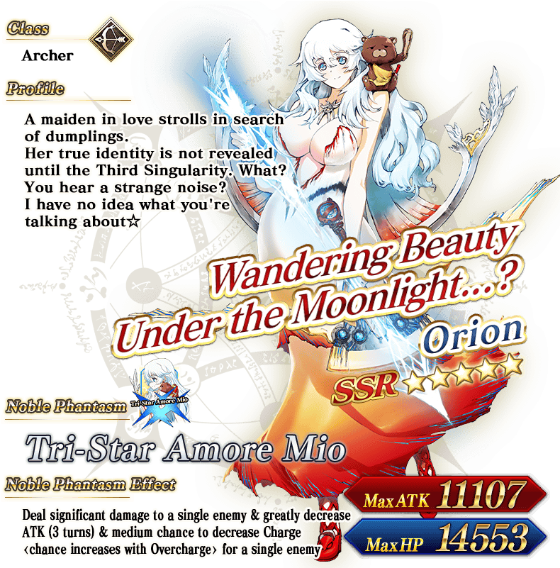 Orion Feature - Does Moon Goddess Dream Of Dumplings (800x800), Png Download