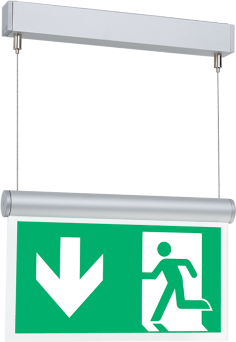 Architectural Emergency Exit Sign - Exit Sign (1200x800), Png Download