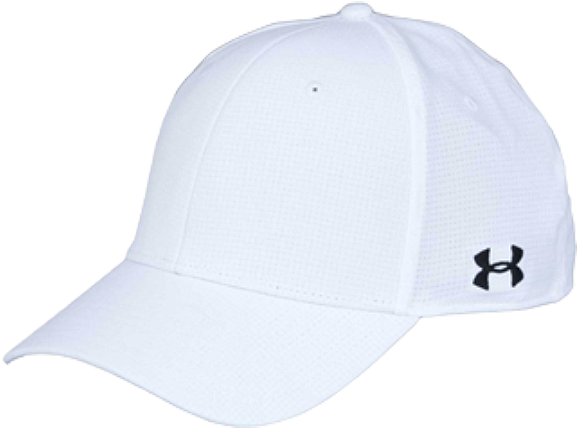 Ua White Referee Hat - Casquette Blanche Png (600x600), Png Download