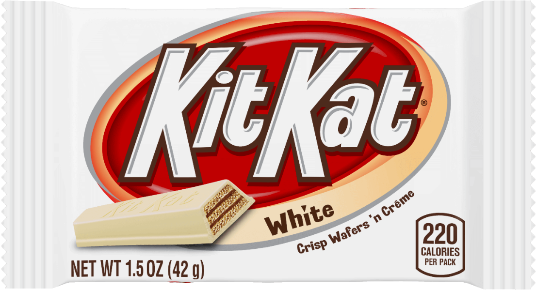 Candy White Kit Kat (1280x1280), Png Download