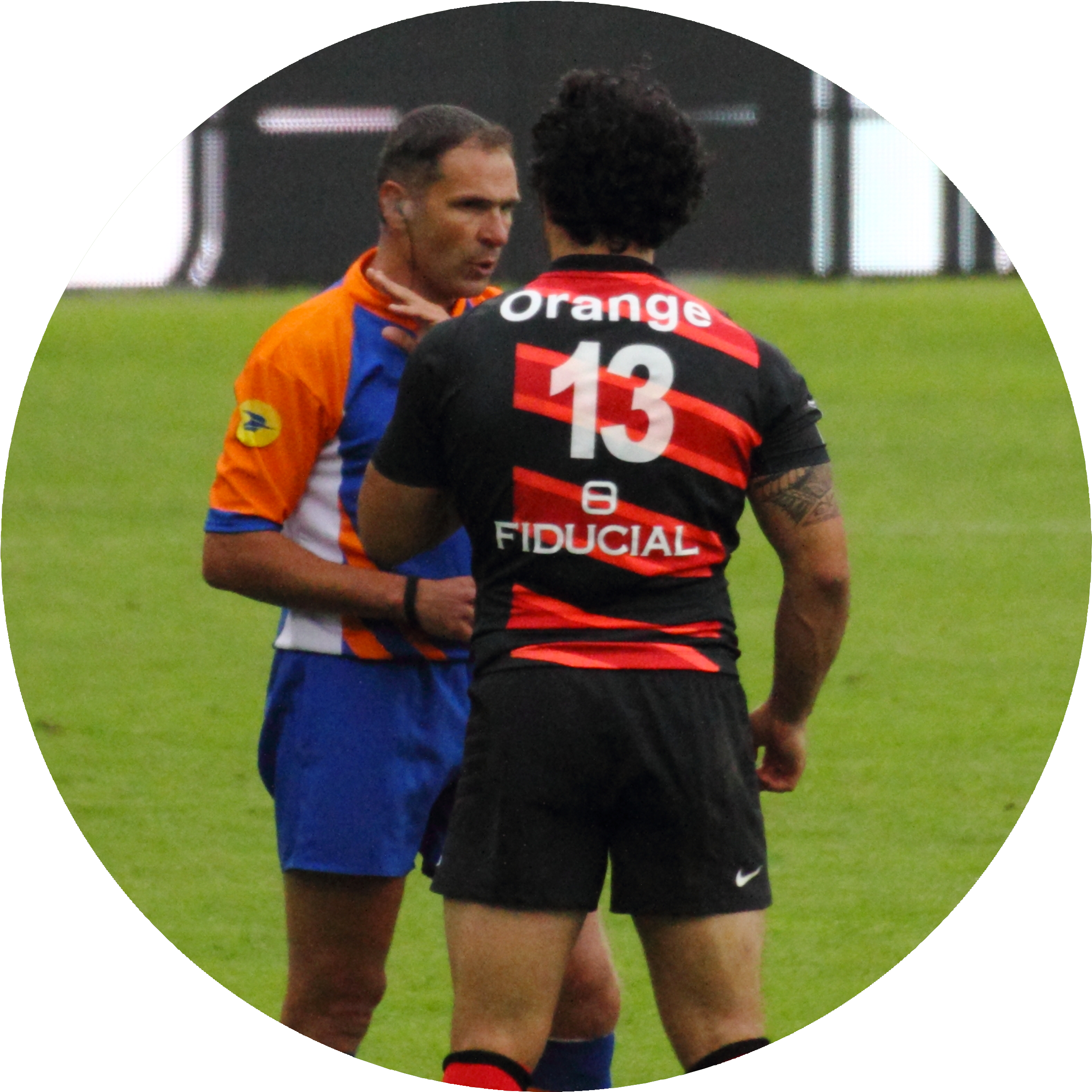 Trra Referee Handbook - Football Player (2342x2316), Png Download