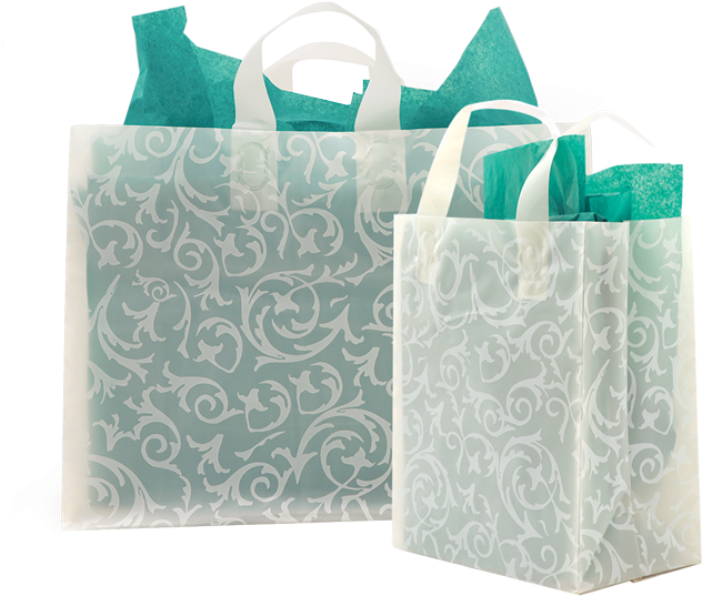 Frosty Ivory Scroll 1 1 - Tote Bag (700x700), Png Download