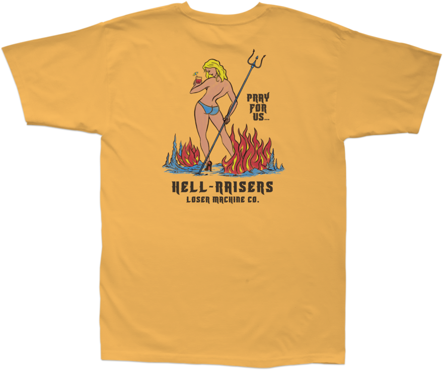 Loser Machine Red Hot Shirt - Active Shirt (1024x878), Png Download