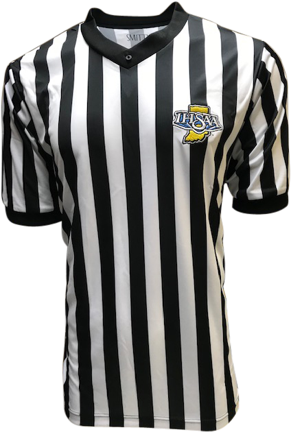 Indiana Ihsaa Ultra Mesh Basketball Referee Shirt - Sports Jersey (480x640), Png Download