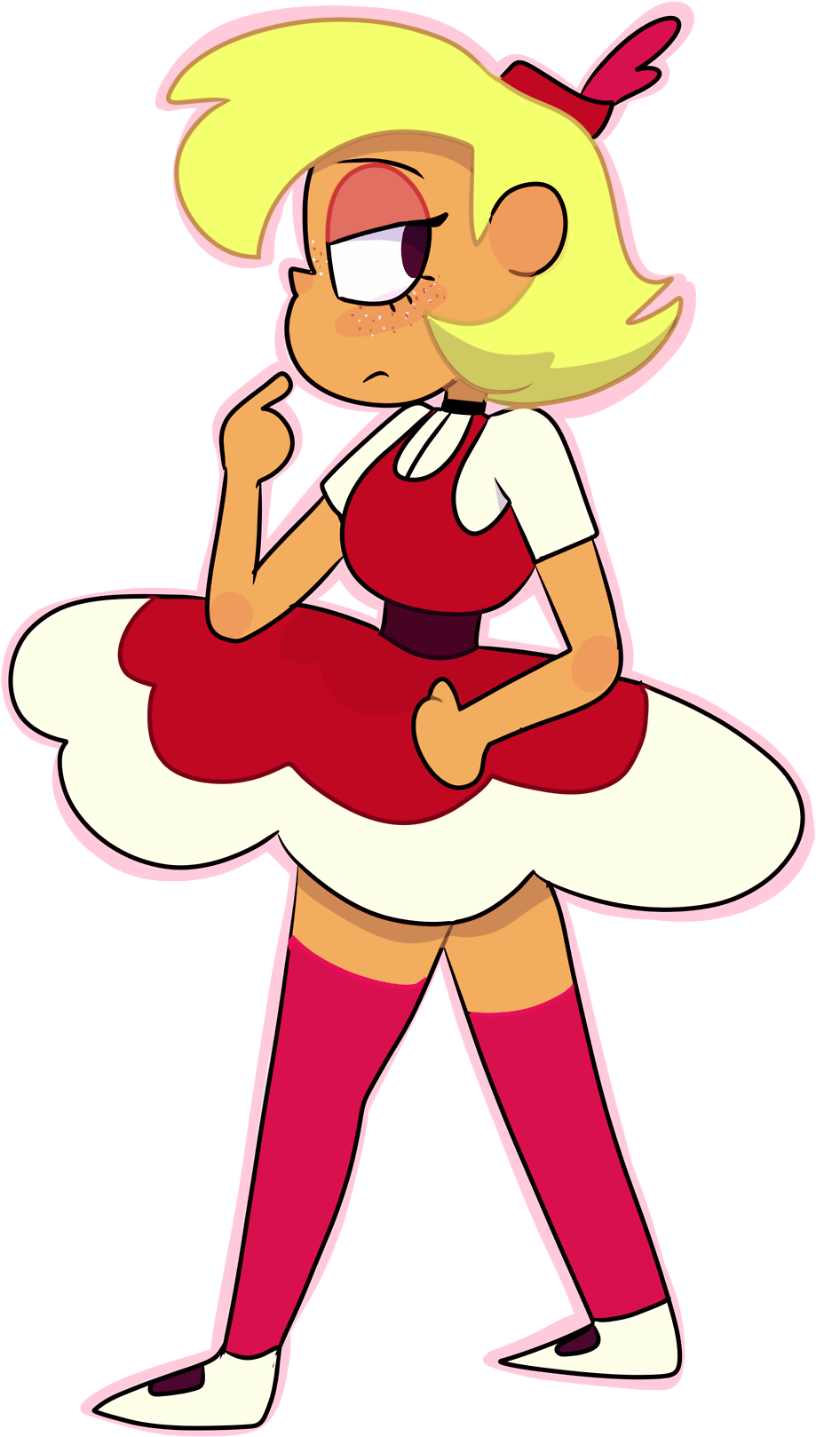 I,,, Uh,, Have A Lot Of Feelings About Elodie - Okko Let's Be Heroes Elodie (1280x1629), Png Download