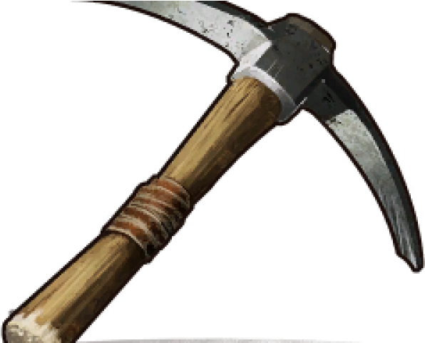 Rust Metal Pickaxe (640x480), Png Download