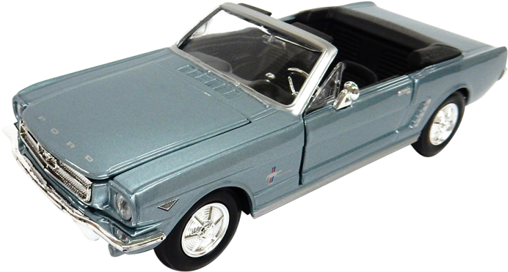 Slate Blue Mustang-800x800 - Ford Mustang 1 24 (800x800), Png Download