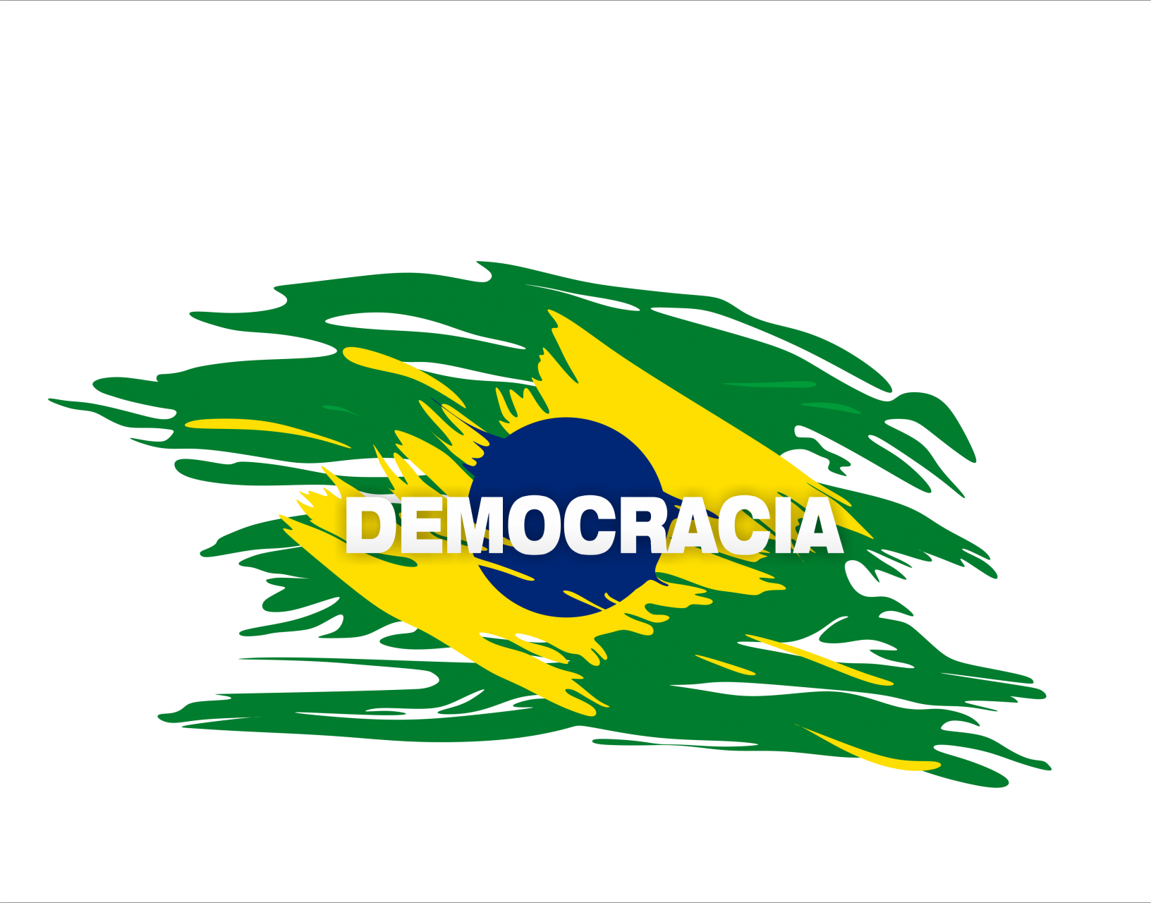 O Brasil Continua Surpreendendo De Um Lado O Povo Se - Parabens A Democracia (1632x1280), Png Download