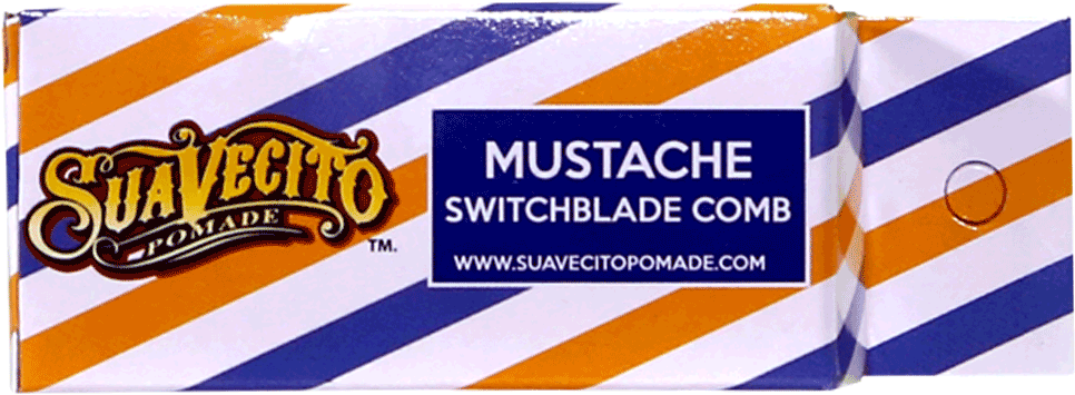 Peine Para Bigote - Switchblade Moustache Comb (1000x800), Png Download