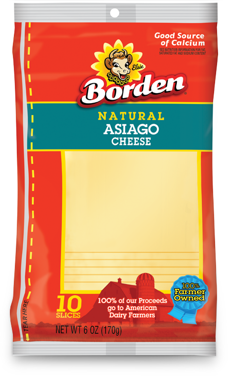 Asiago Slices - Asiago Cheese Slices (459x755), Png Download