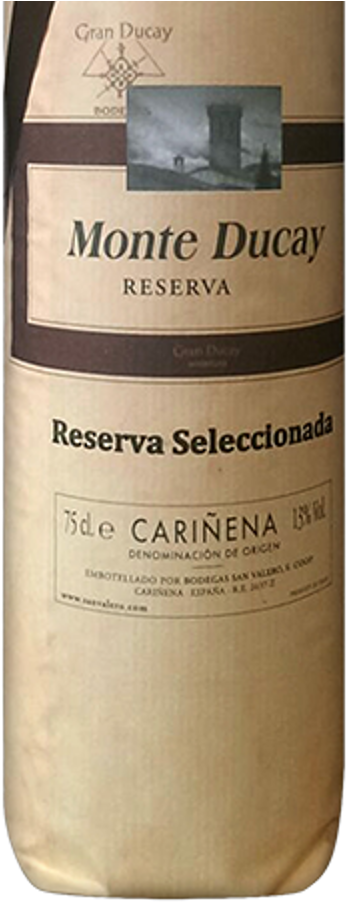 Monte Ducay Reserva Seleccionada Pergamino Tinto 2015 - Wine Bottle (660x1000), Png Download