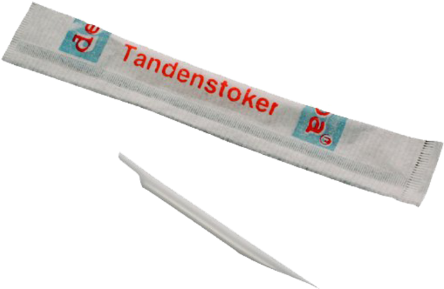 Toothpick, Ps, 10cm, White - Blade (640x640), Png Download