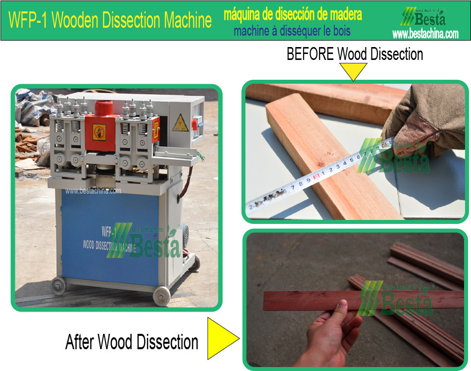 Wfp-1 Wood Dissection Machine, Wooden Toothpick Machine - Plywood (950x758), Png Download
