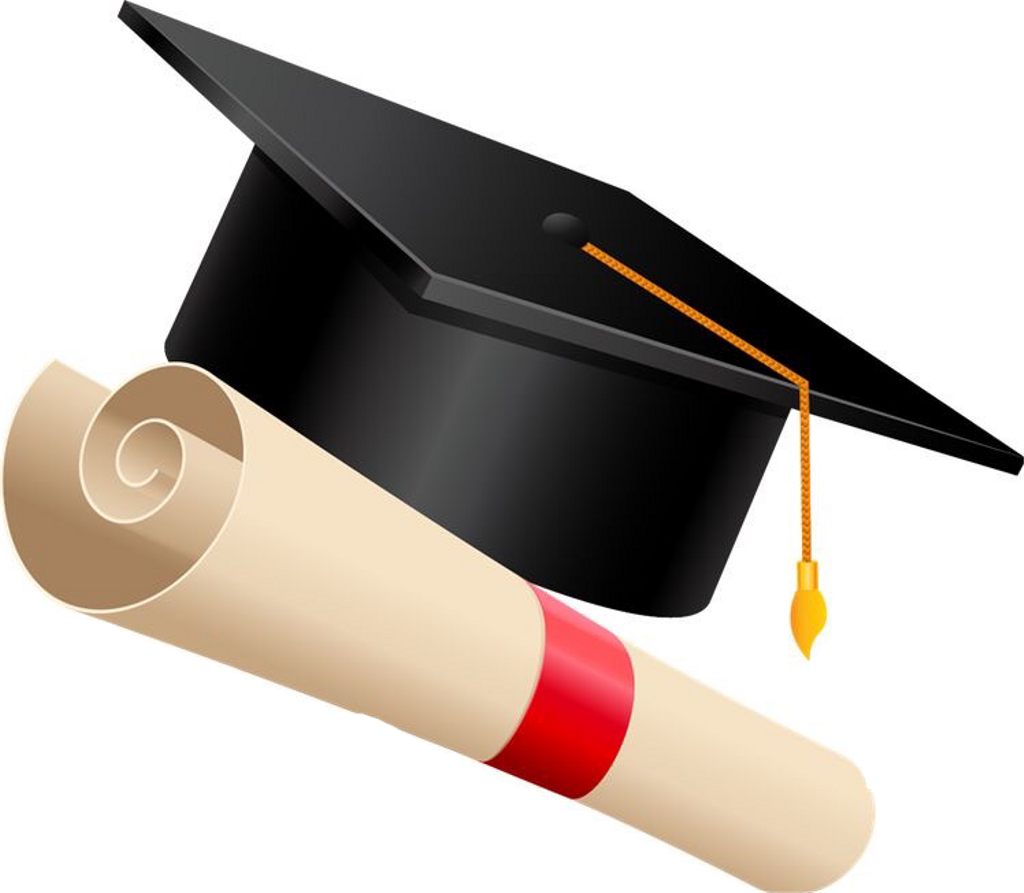 Graduacion Sticker - Graduation Clipart (1024x893), Png Download