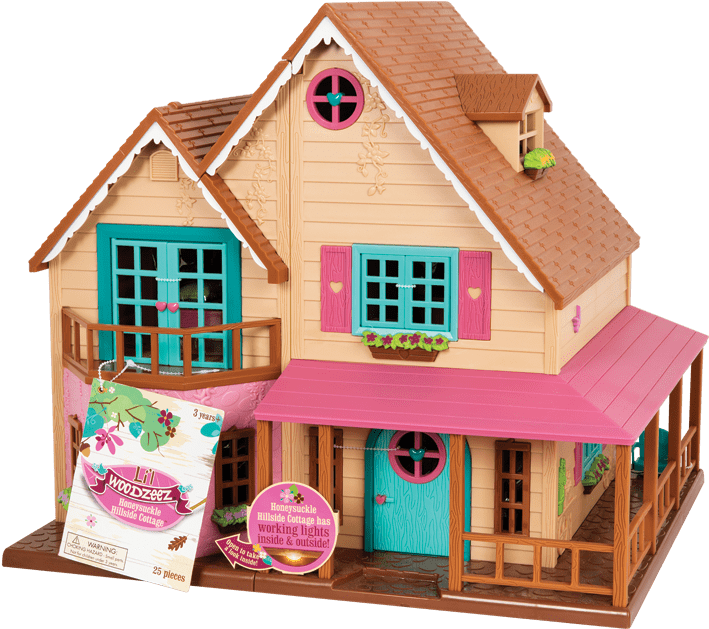 Honeysuckle Hillside Cottagetm - Li L Woodzeez Nhà (900x660), Png Download