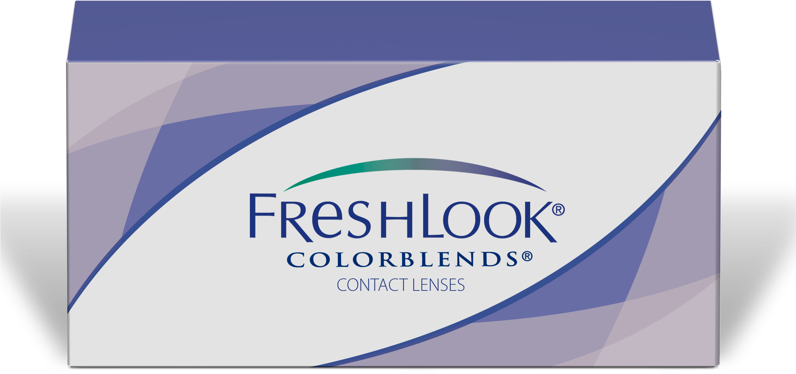 2 Cajas De Lentes De Contacto Freshlook Con Graduación - Freshlook (2543x1691), Png Download