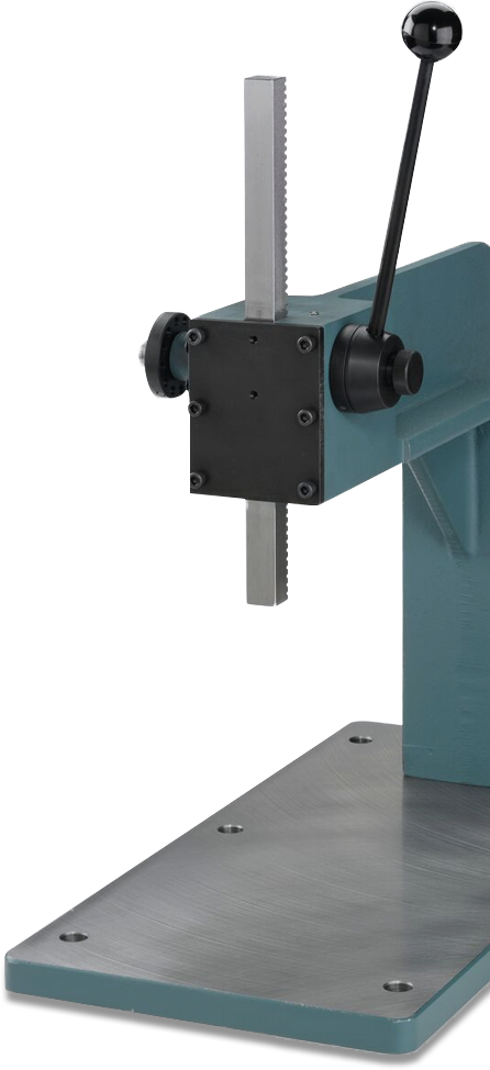 Manual Full Stroke Punch Stamping Press - C-clamp (446x974), Png Download