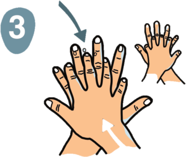 ¿cómo Lavarse Las Manos - Hand Washing (921x665), Png Download