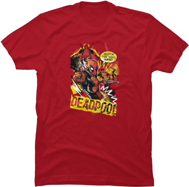 Deadpool Comic Panel - T-shirt (650x650), Png Download