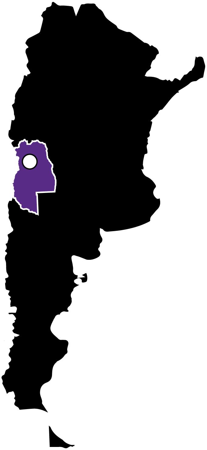 Artesano Malbec - Major Regions In Argentina (681x1474), Png Download