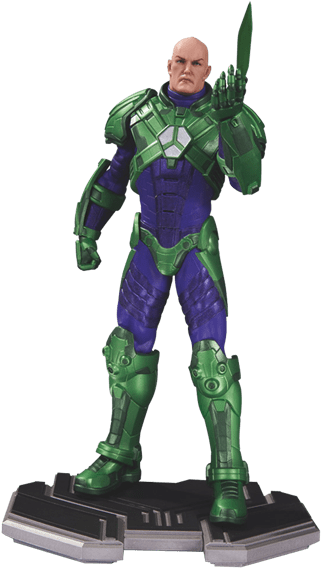 Lex Luthor Dc Icons 10" Dc Collectibles Statue - Lex Luthor (600x600), Png Download