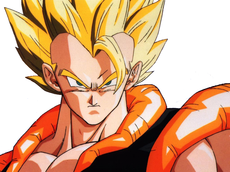 Render Gogeta Photo - Goku And Vegeta Fusion Face (800x600), Png Download