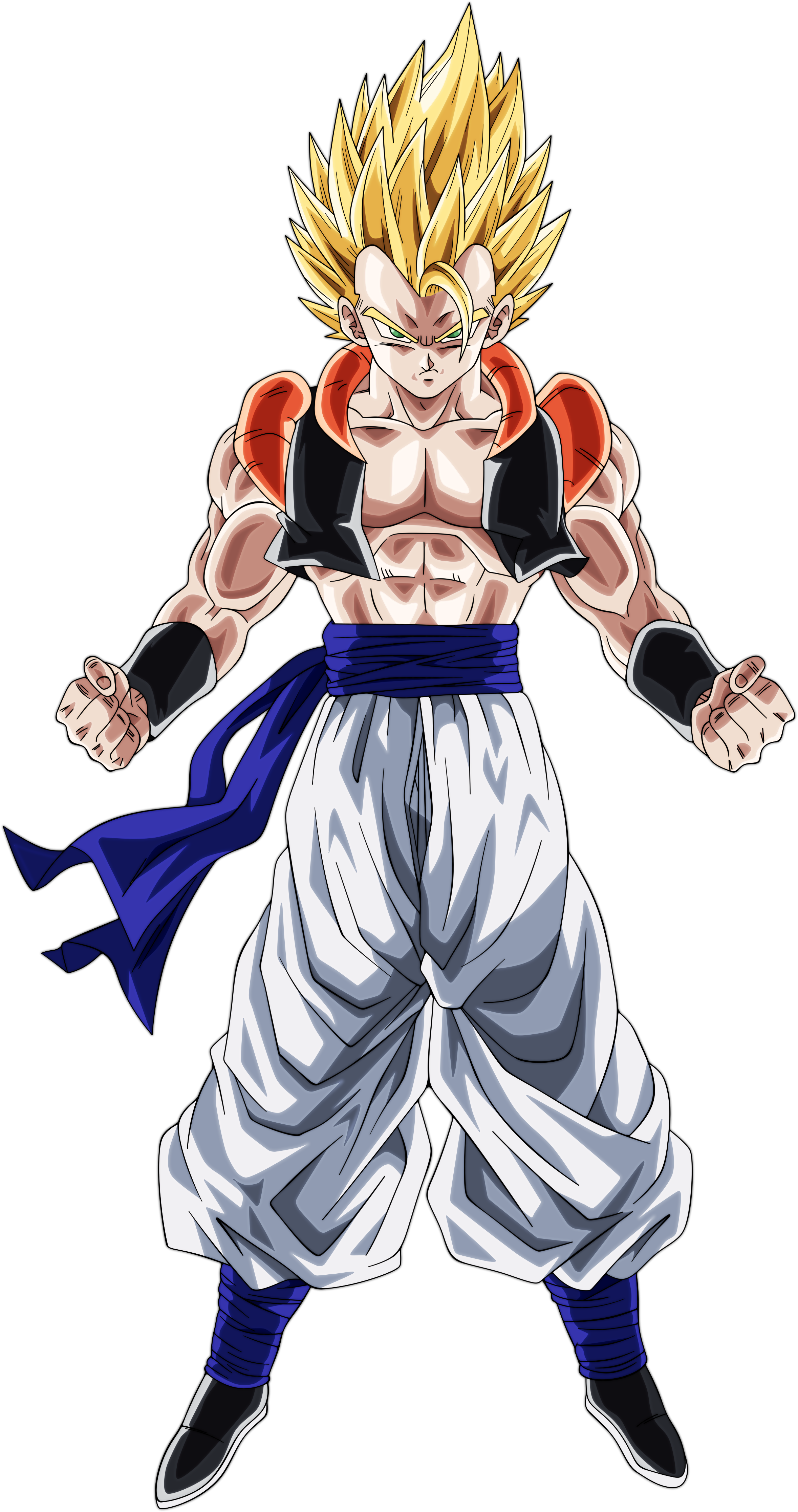 Gogeta Png (2750x4850), Png Download